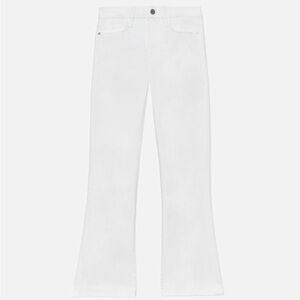 Frame Le Crop Mini Boot
in Blanc